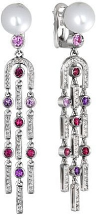 Серьги с сапфиром 01С6210920-1