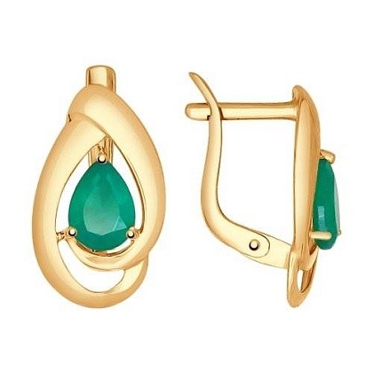 Серьги с агатами 724774