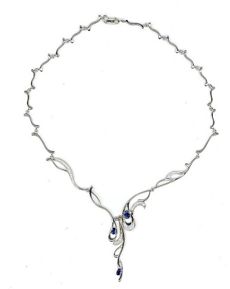 Колье с Изумрудом 01Л640648