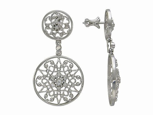 Серьги с бриллиантами 01С675277