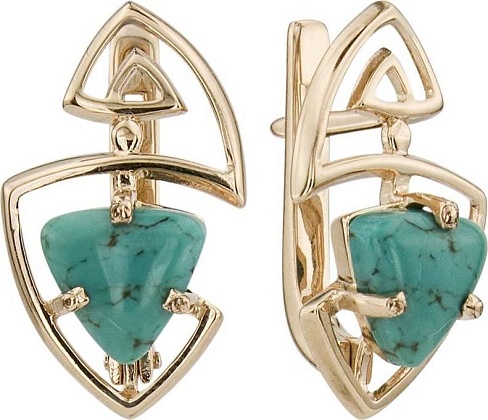 Серьги с Бирюзой 2181483