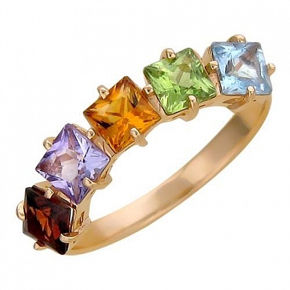 Кольцо с Гранатом 01К315671-1