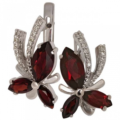 Серьги с Гранатами 22277_5-50