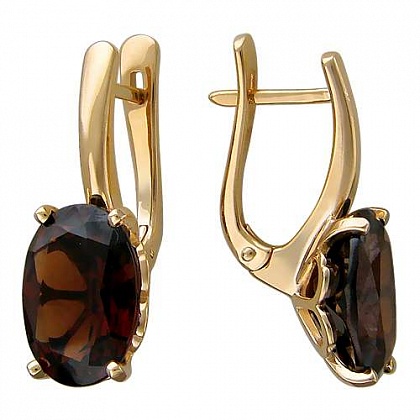 Серьги с Гранатами 01С218213