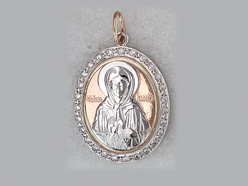 Подвеска с Фианитами Б4П162432РП