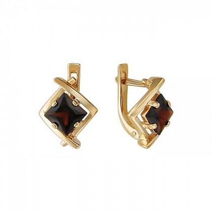 Серьги с Гранатами 01С312899-2