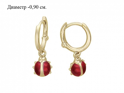 Серьги 01С036140Э