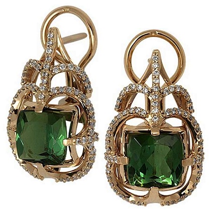 Серьги с аметистами 22350_12-19
