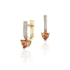 Серьги с сапфиром J-1С6312971--A