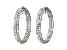 Серьги с бриллиантами 45-14С67754-E