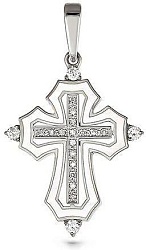 Подвеска с бриллиантами B-04268-I