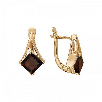 Серьги с Гранатами 01С312246-2