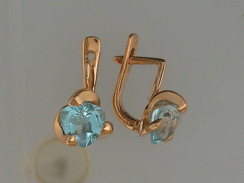 Серьги с Гранатами 01С312021