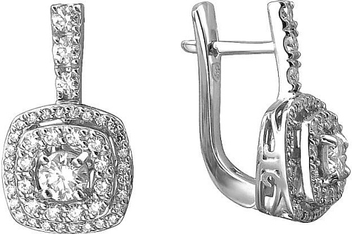 Серьги с бриллиантами 01С6213233