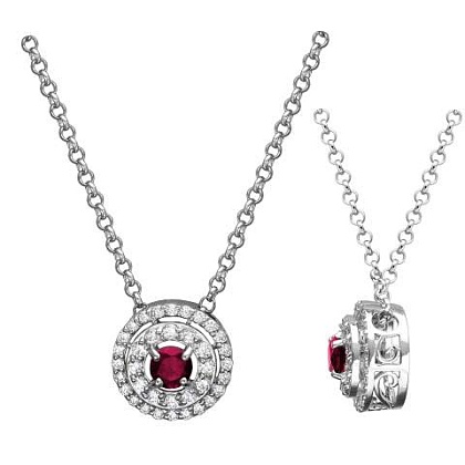 Колье с Рубином 01Л621773-3