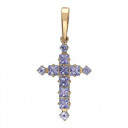 Подвеска с аметистами 01Р310680-2