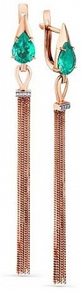 Серьги с агатами 2134816