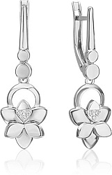 Серьги с бриллиантами B-44594-G