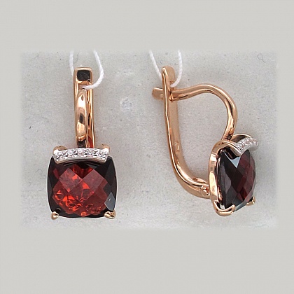 Серьги с Гранатами С16С3131135