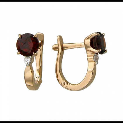 Серьги с Гранатами С16С313093