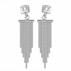 СЕРЬГИ ЕС34С15FYE8284Т c Фианитом