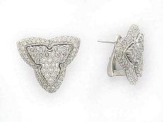 Серьги с бриллиантами J-1С673929-26