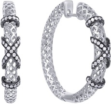 Серьги с бриллиантами 5-3037K_SR_W-7