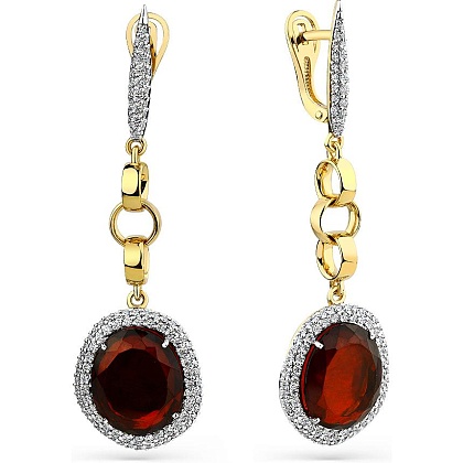 Серьги с Гранатами 2502274
