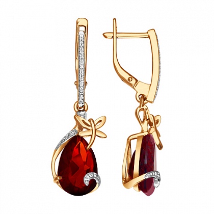 Серьги с Гранатами 722183