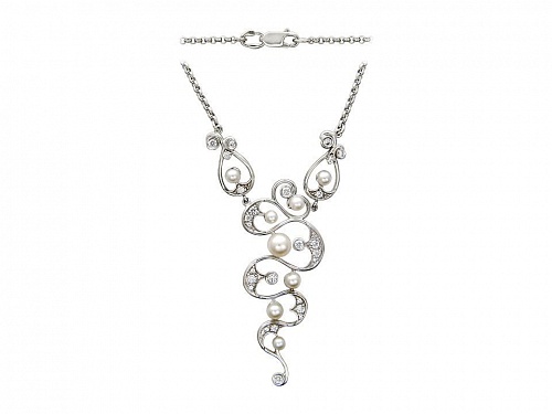 Колье с Жемчугом 01Л320894-1