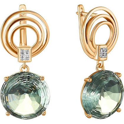 Серьги с аметистами 2184721