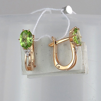 Серьги с топазами С16С313089