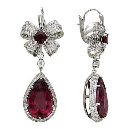 Серьги с шпинелью 01С674634L