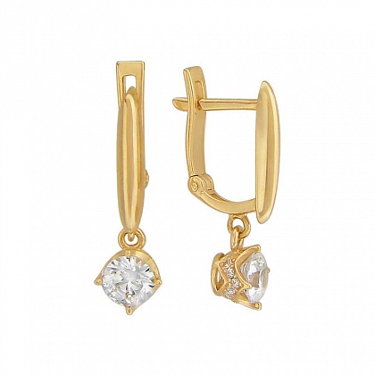 Серьги с Гранатами 01С139300