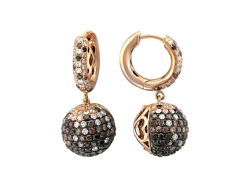Серьги с бриллиантами Т14С600011