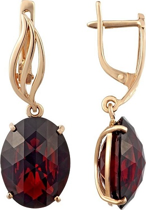 Серьги с Гранатами 2182932