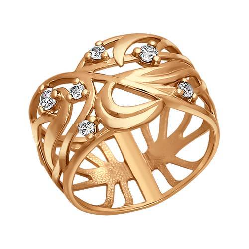 КОЛЬЦО 43-3К1501193-42 c Фианитом